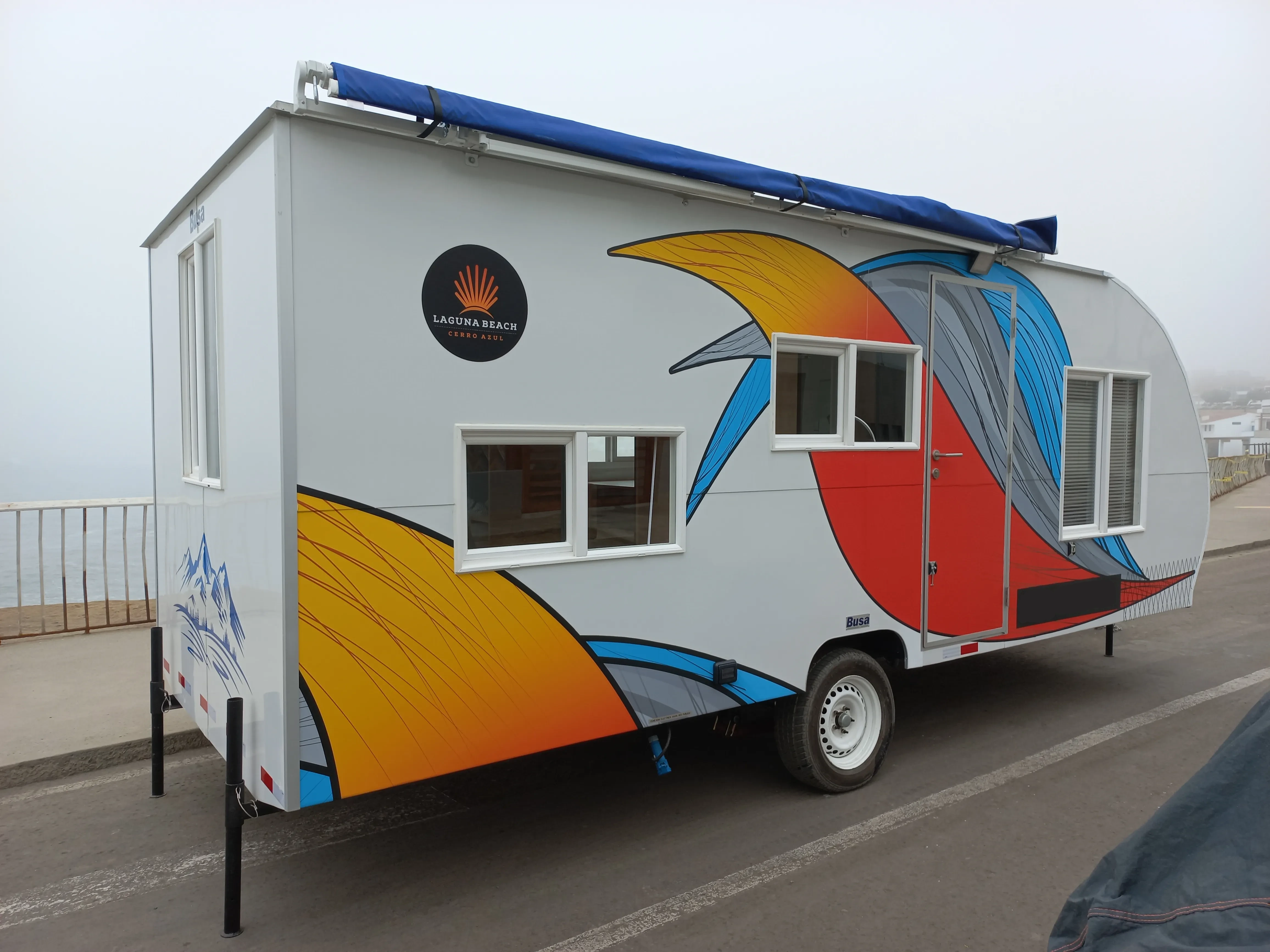 Estructura y diseño del camper recreacional