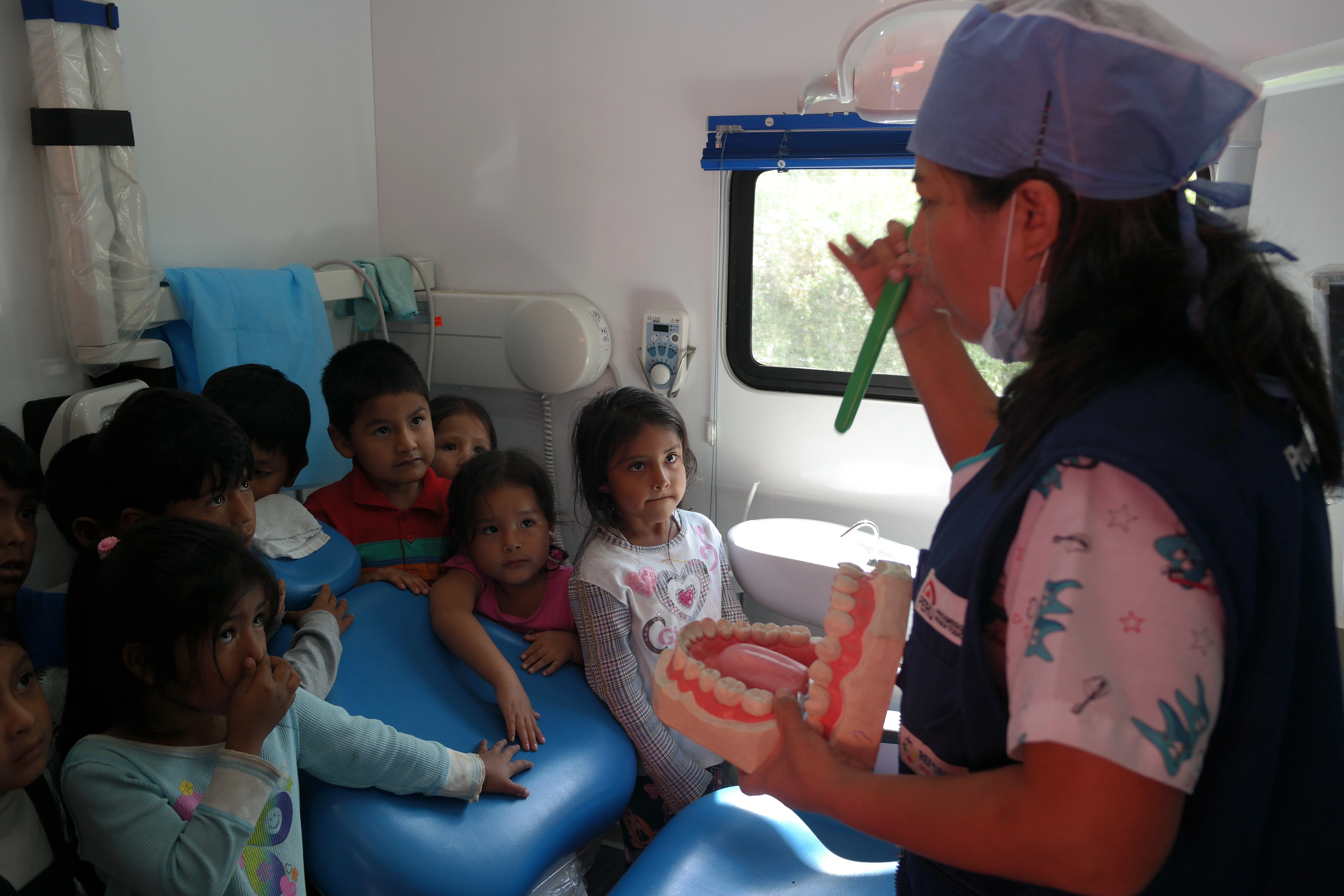 Hospital móvil con especialidades