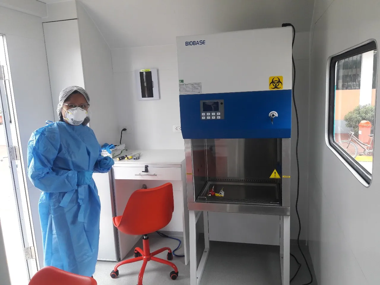 Hospital móvil con especialidades