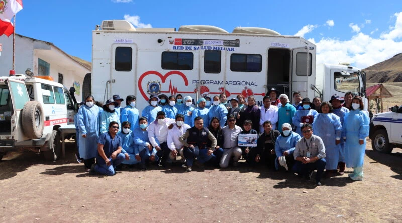 Población de Chillihua recibió atención de salud en Puno